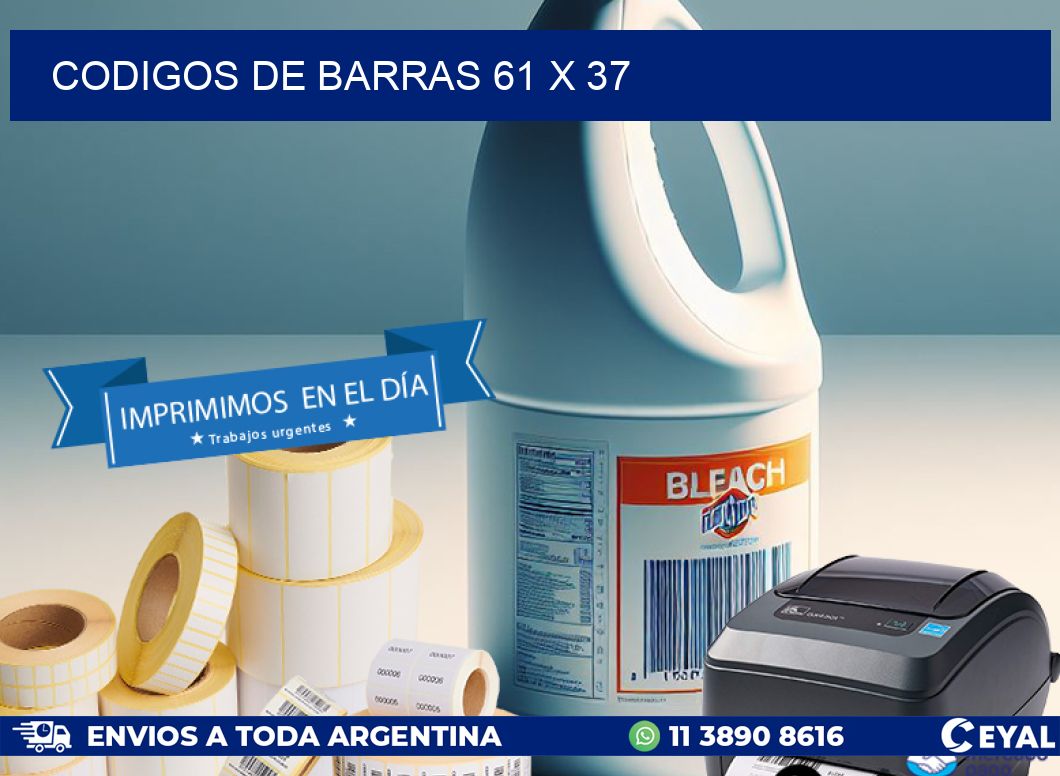 codigos de barras 61 x 37