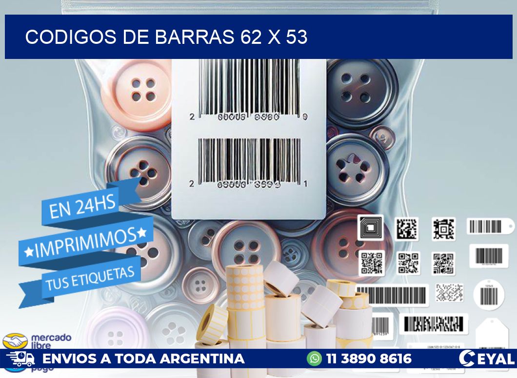 codigos de barras 62 x 53