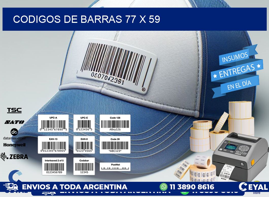 codigos de barras 77 x 59