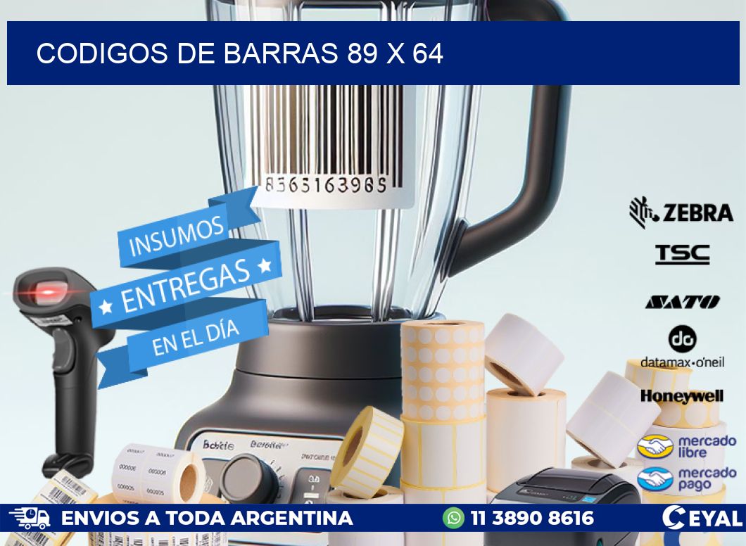 codigos de barras 89 x 64