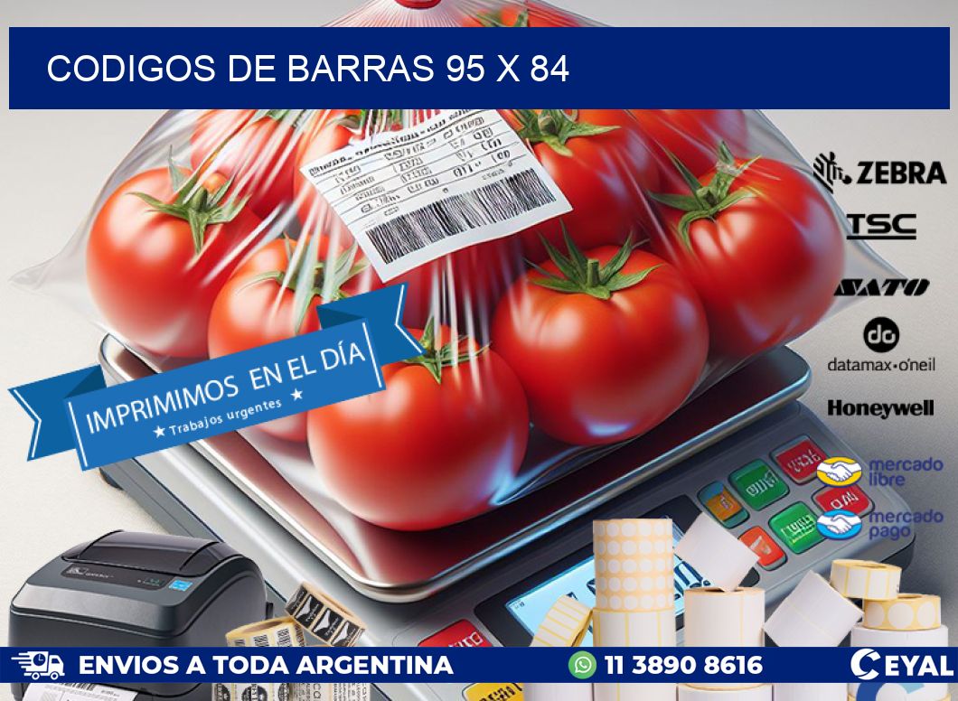 codigos de barras 95 x 84