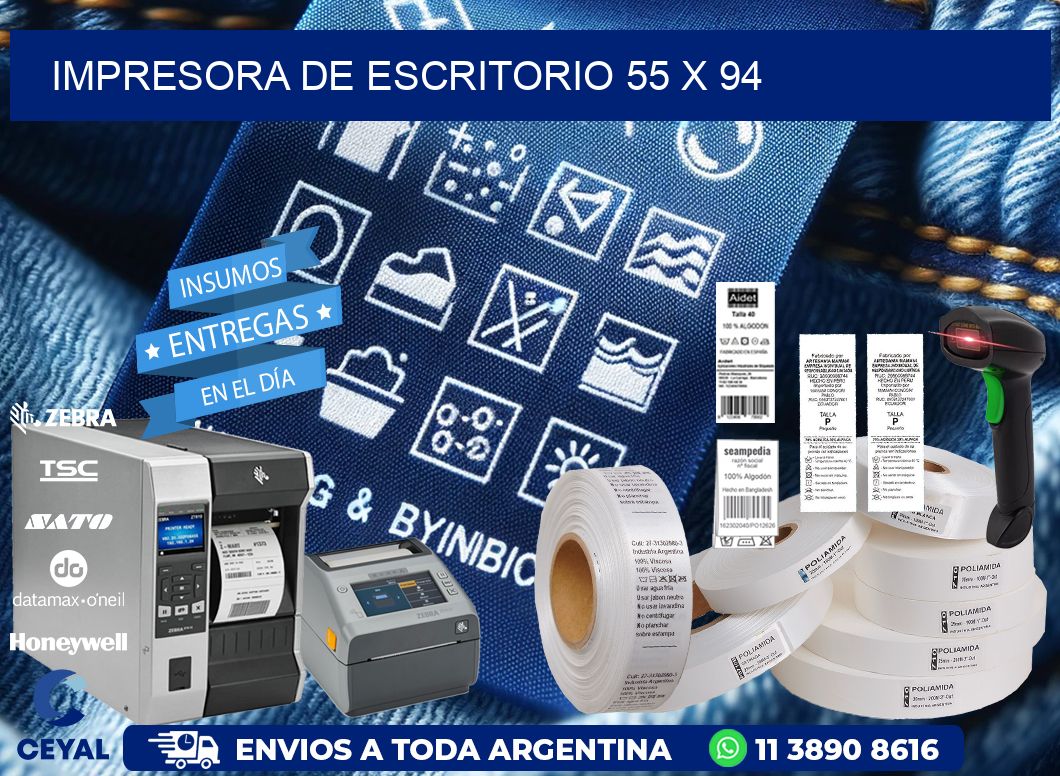 impresora de escritorio 55 x 94