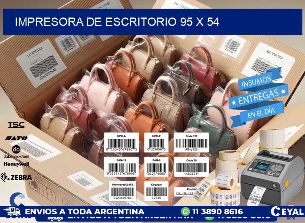 impresora de escritorio 95 x 54
