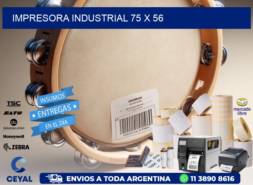 impresora industrial 75 x 56
