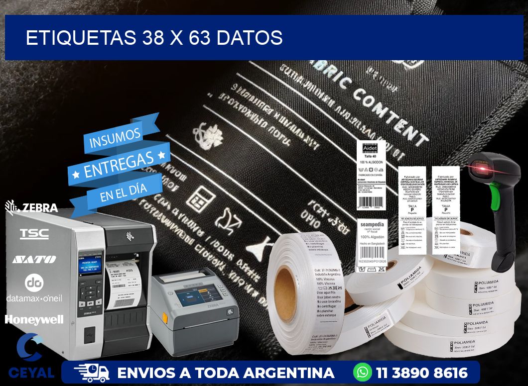 ETIQUETAS 38 x 63 DATOS