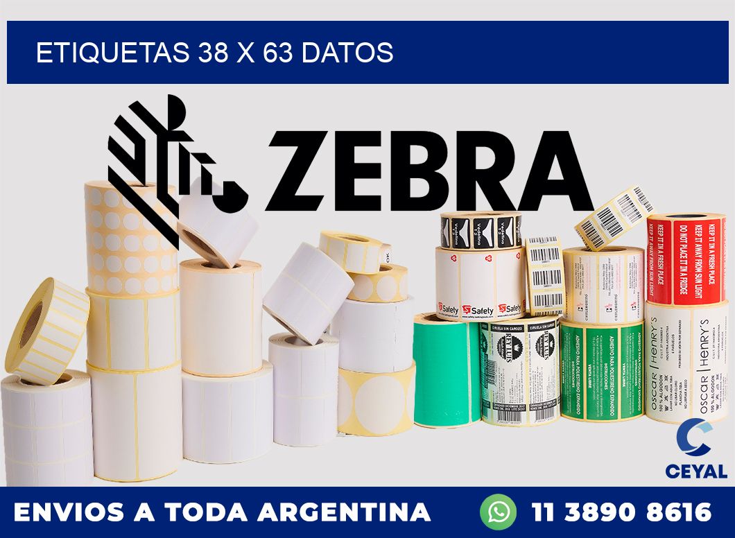 ETIQUETAS 38 x 63 DATOS