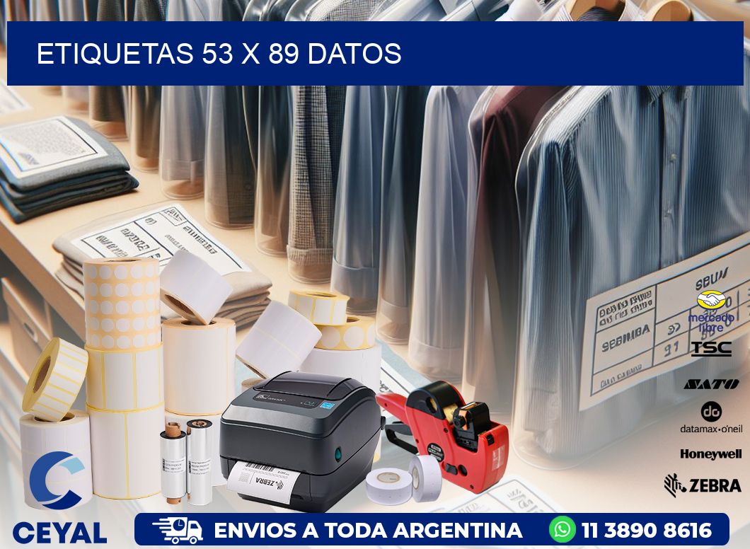 ETIQUETAS 53 x 89 DATOS