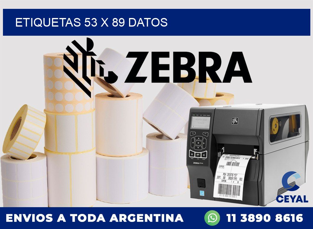 ETIQUETAS 53 x 89 DATOS