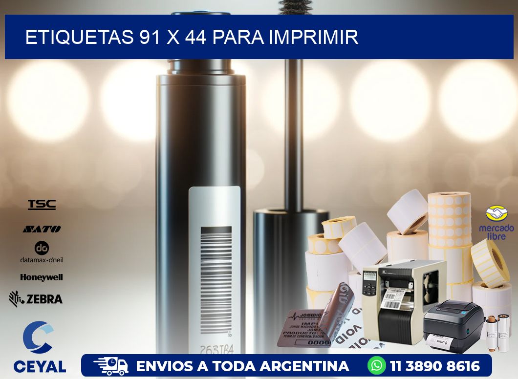 ETIQUETAS 91 x 44 PARA IMPRIMIR