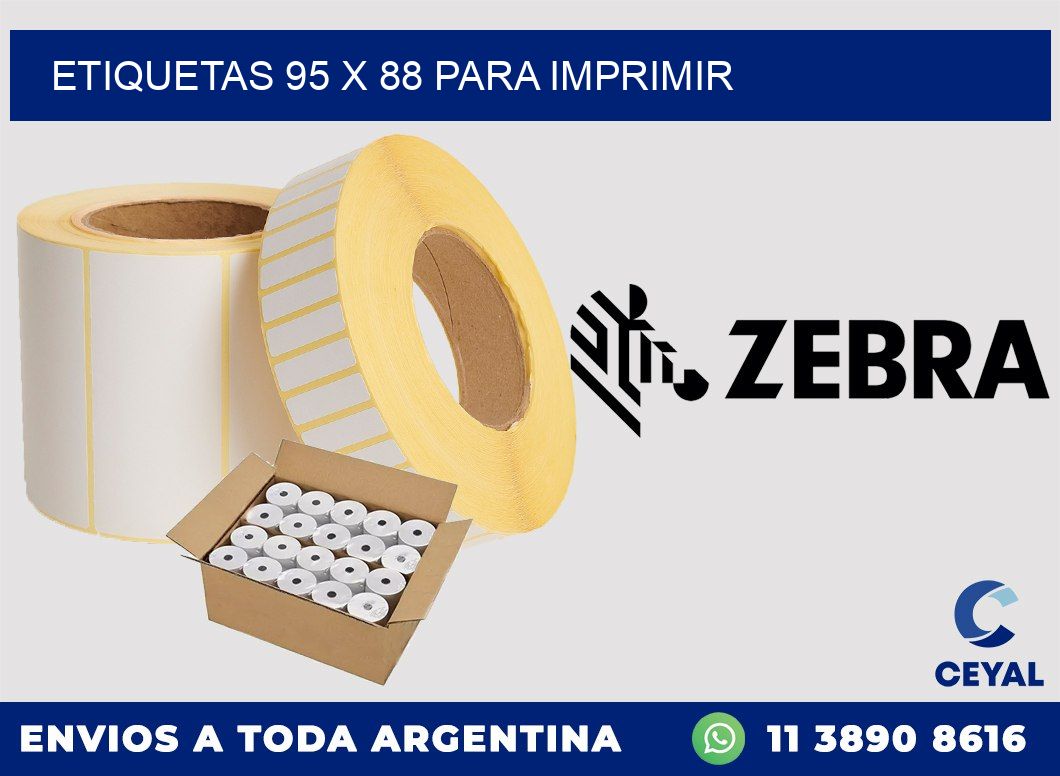 ETIQUETAS 95 x 88 PARA IMPRIMIR