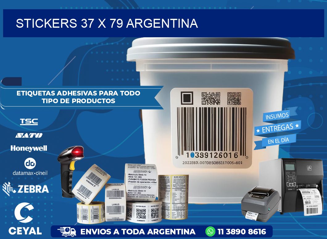 STICKERS 37 x 79 ARGENTINA