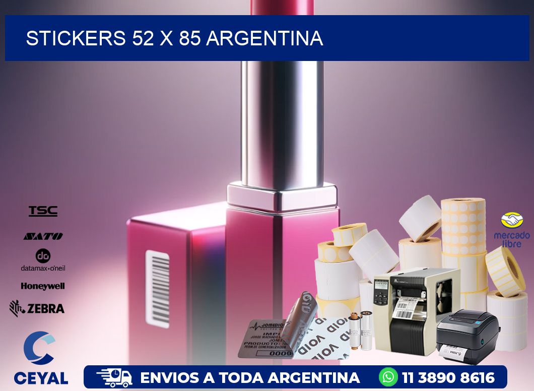 STICKERS 52 x 85 ARGENTINA