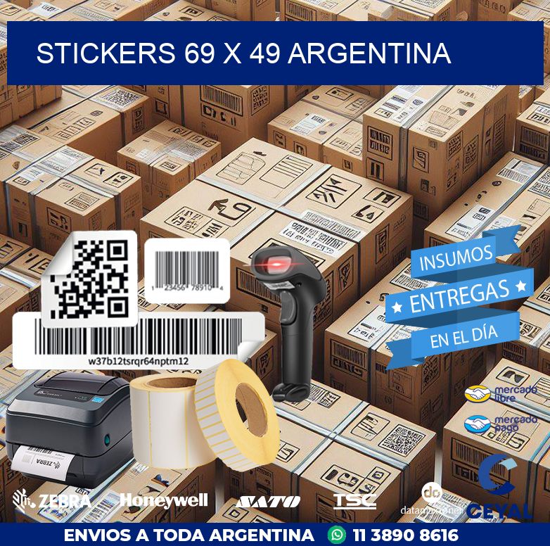 STICKERS 69 x 49 ARGENTINA