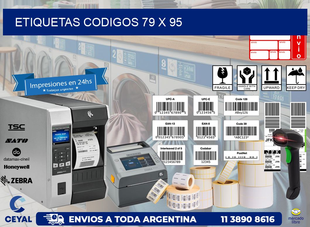 etiquetas codigos 79 x 95