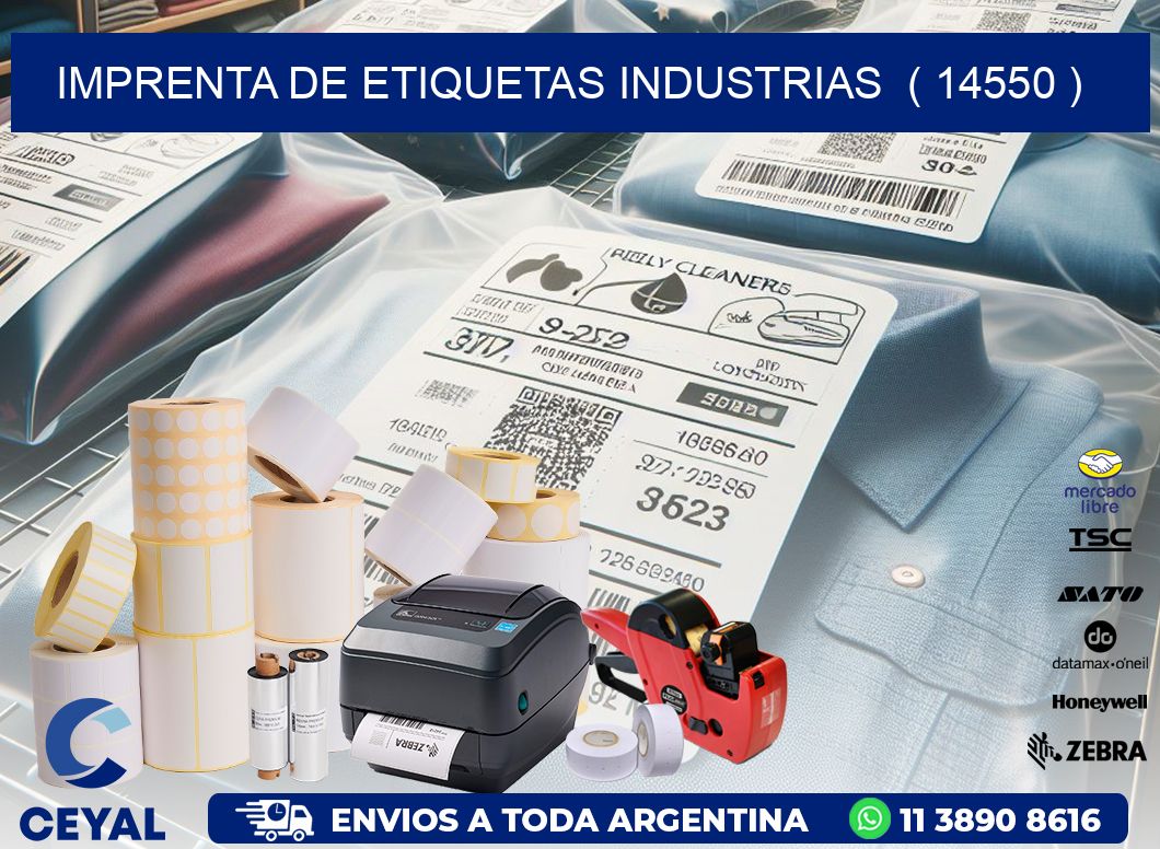 imprenta de etiquetas industrias  ( 14550 )