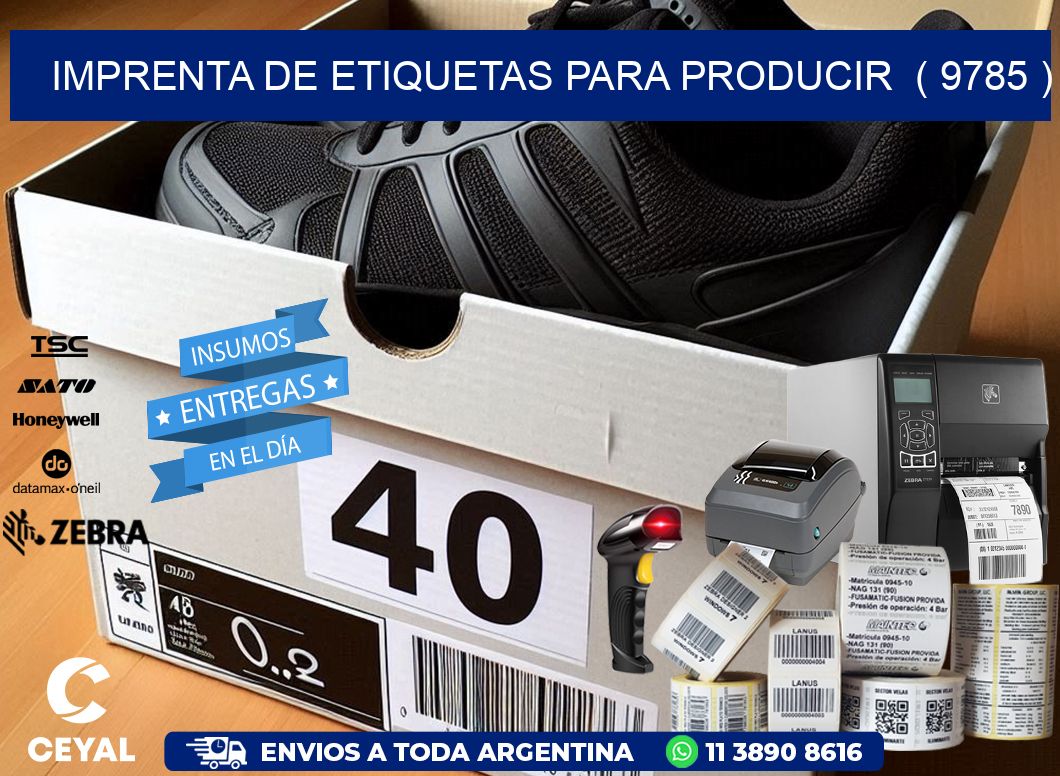 imprenta de etiquetas para producir  ( 9785 )
