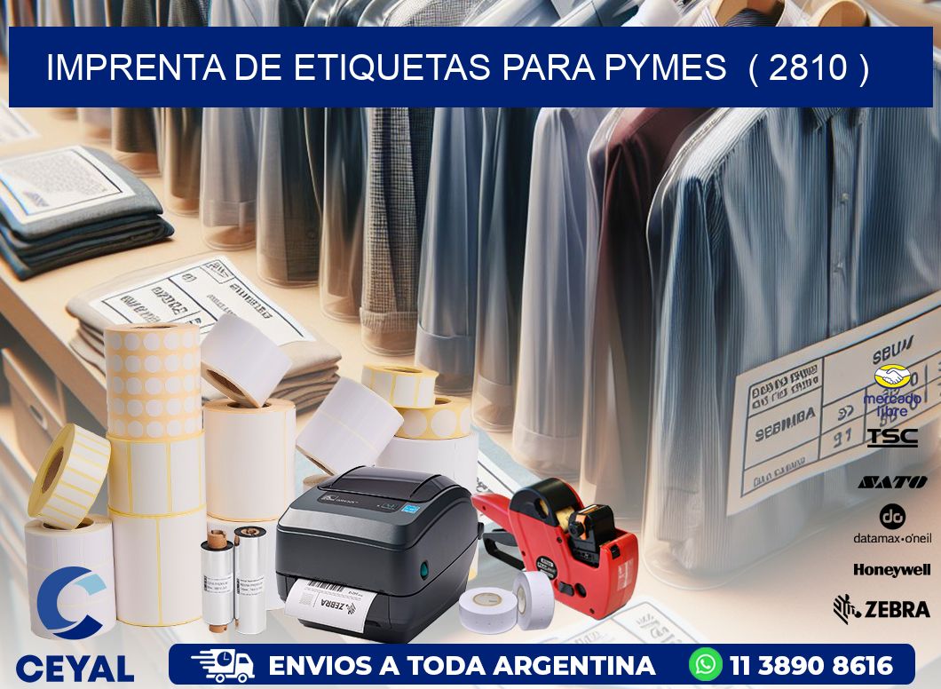 imprenta de etiquetas para pymes  ( 2810 )