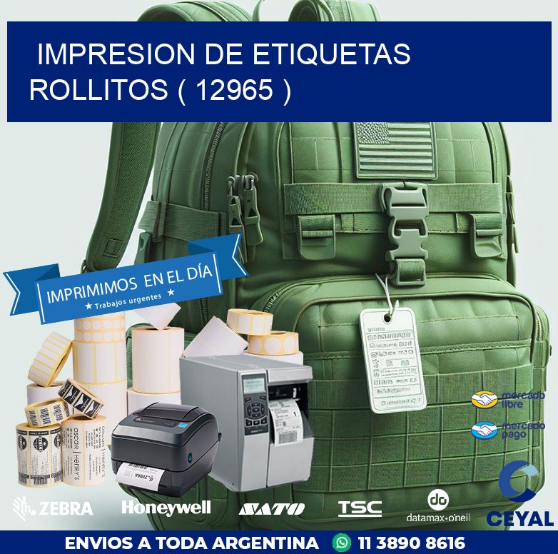 impresion de etiquetas rollitos ( 12965 )