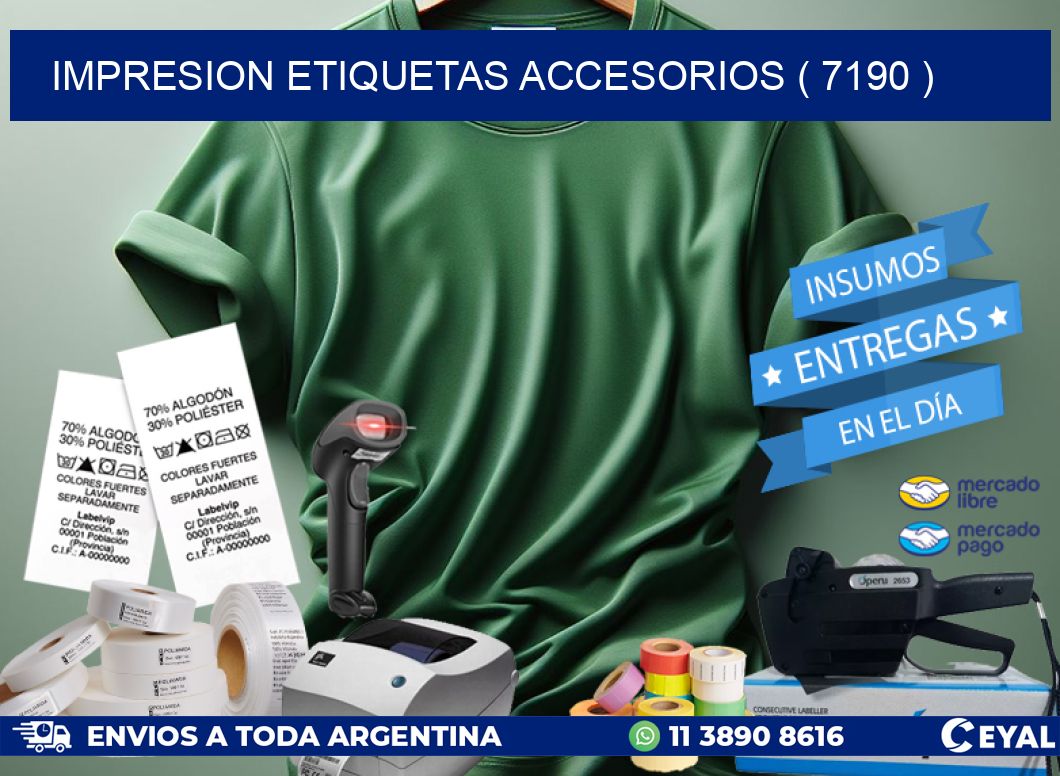 impresion etiquetas accesorios ( 7190 )