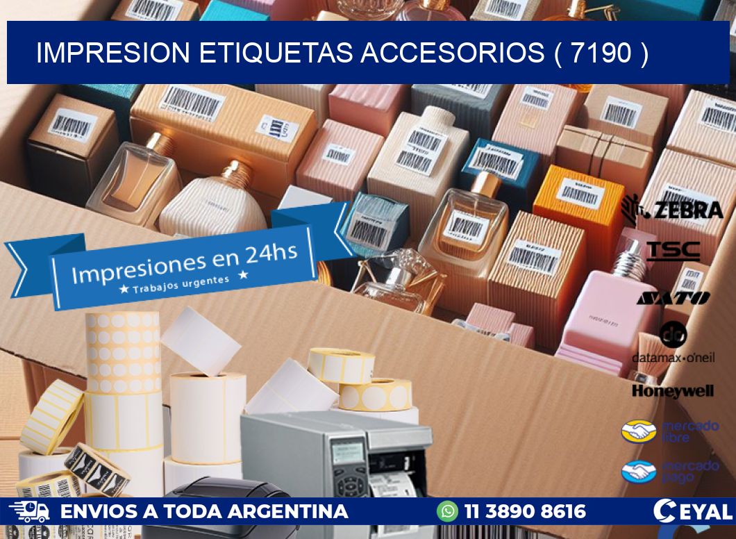 impresion etiquetas accesorios ( 7190 )