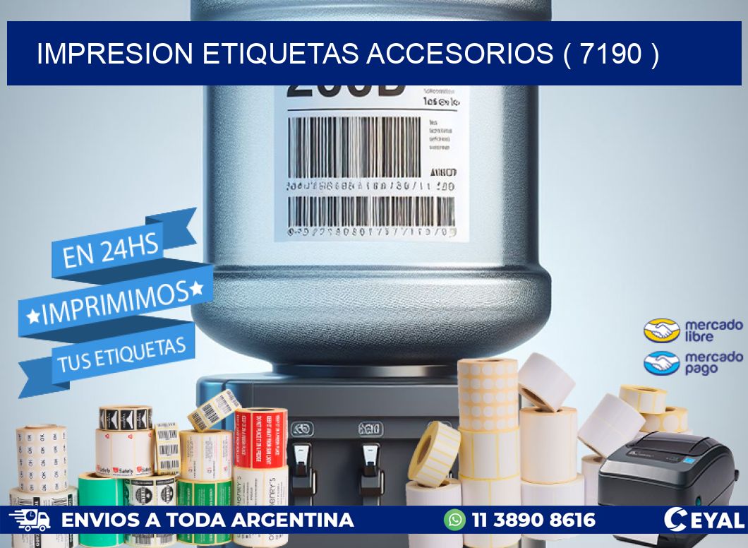 impresion etiquetas accesorios ( 7190 )