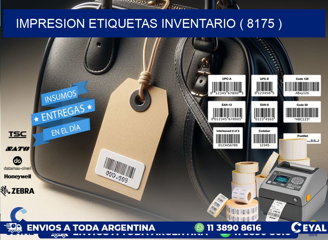 impresion etiquetas inventario ( 8175 )
