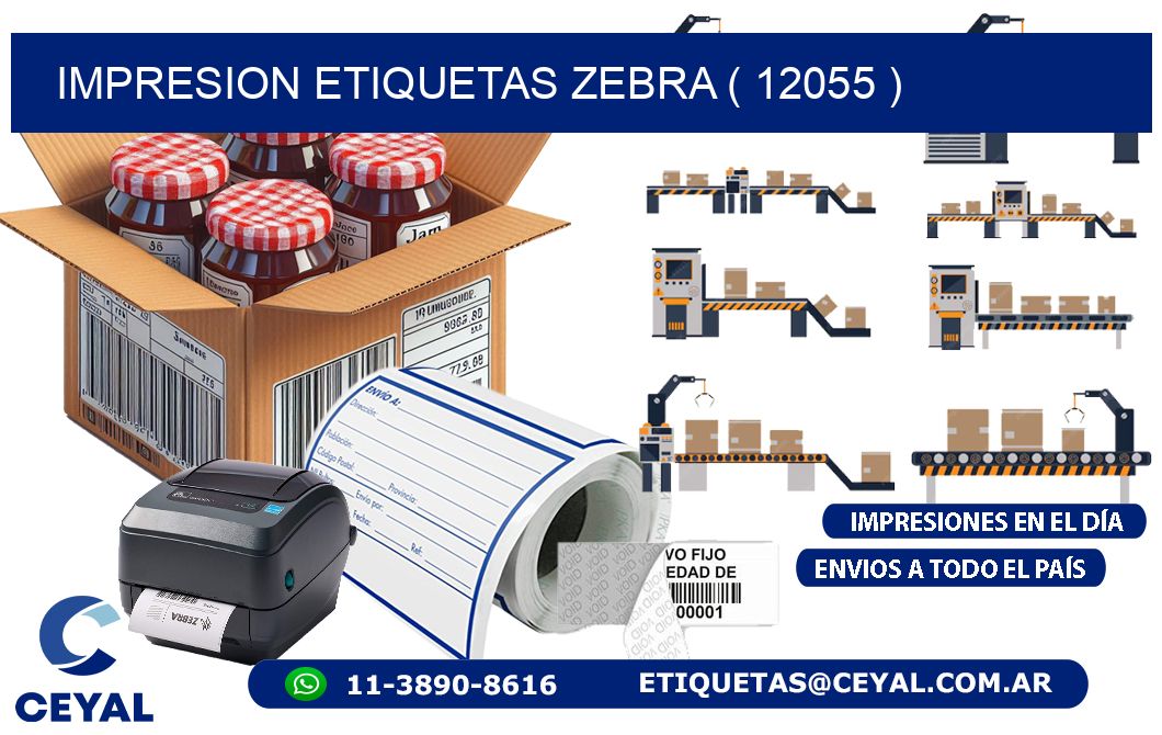 impresion etiquetas zebra ( 12055 )