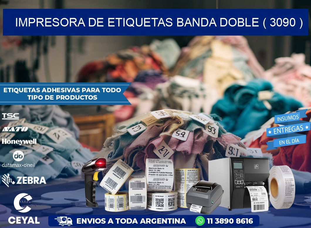impresora de etiquetas banda doble ( 3090 )