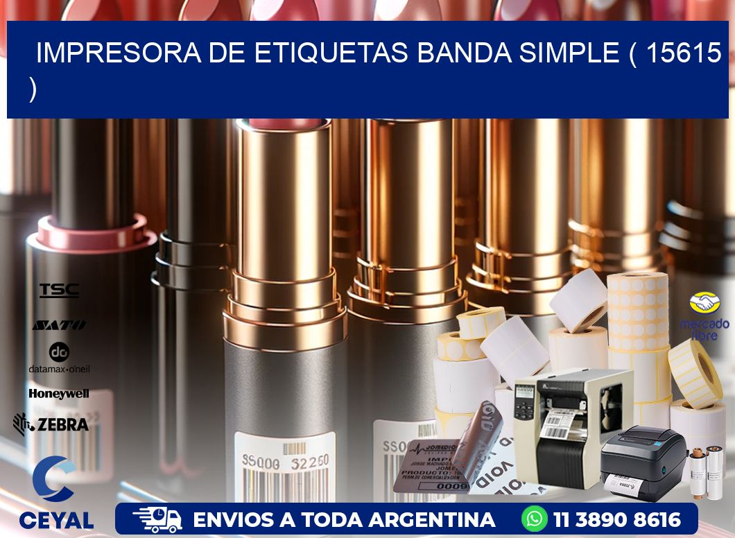 impresora de etiquetas banda simple ( 15615 )