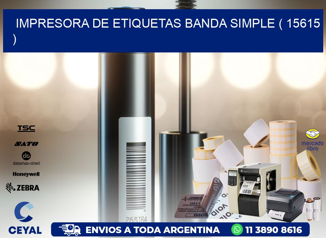 impresora de etiquetas banda simple ( 15615 )