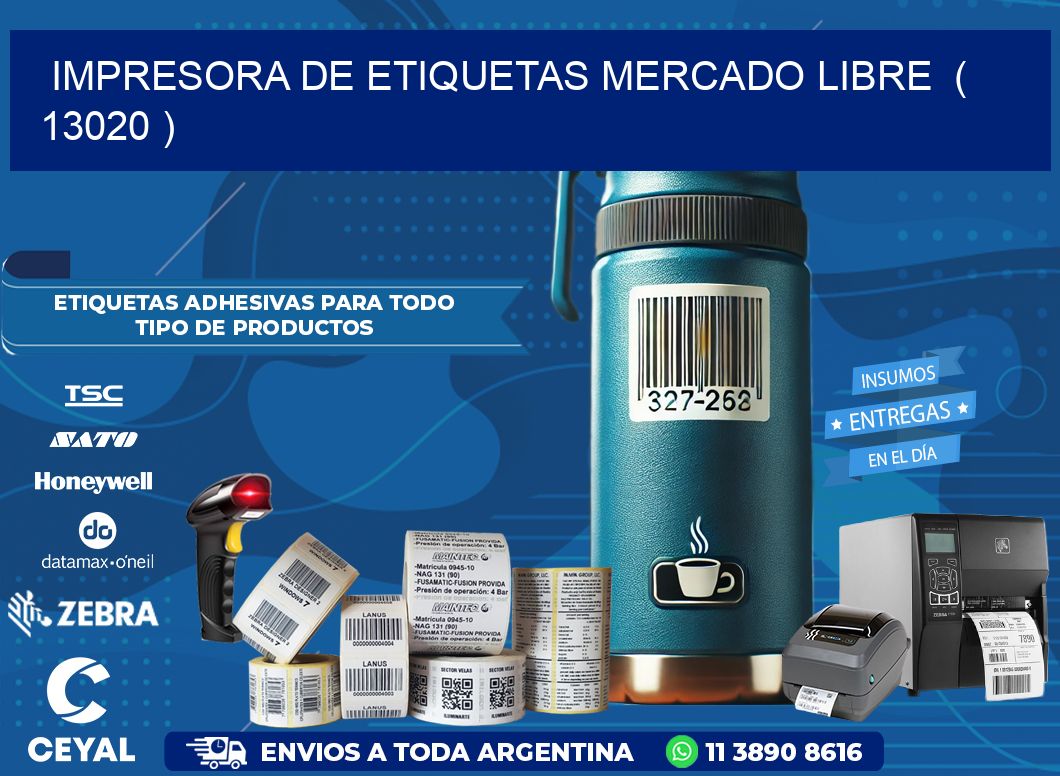 impresora de etiquetas mercado libre  ( 13020 )