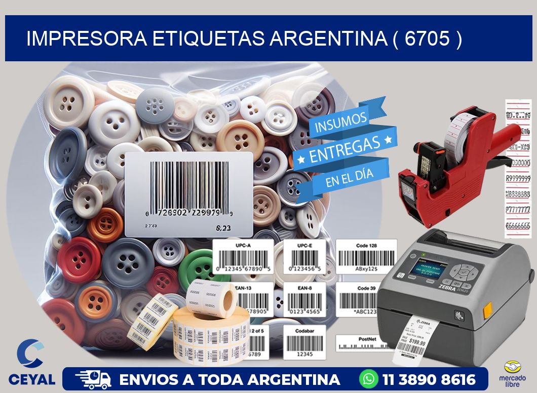 impresora etiquetas argentina ( 6705 )