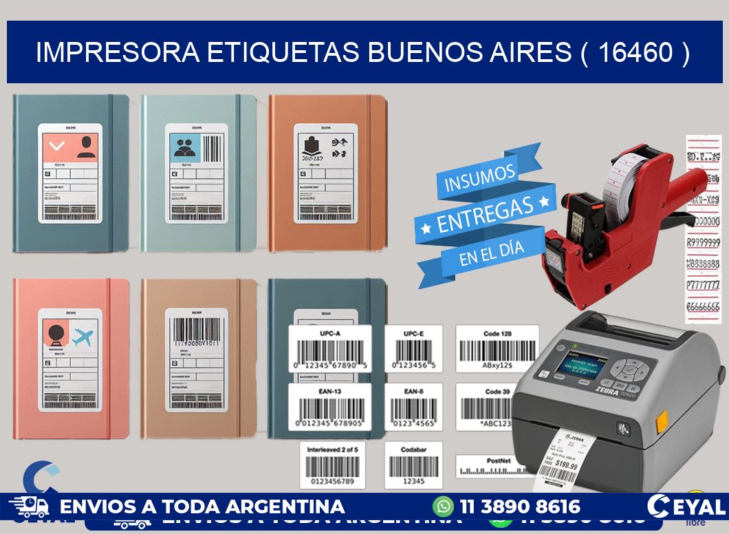 impresora etiquetas buenos aires ( 16460 )