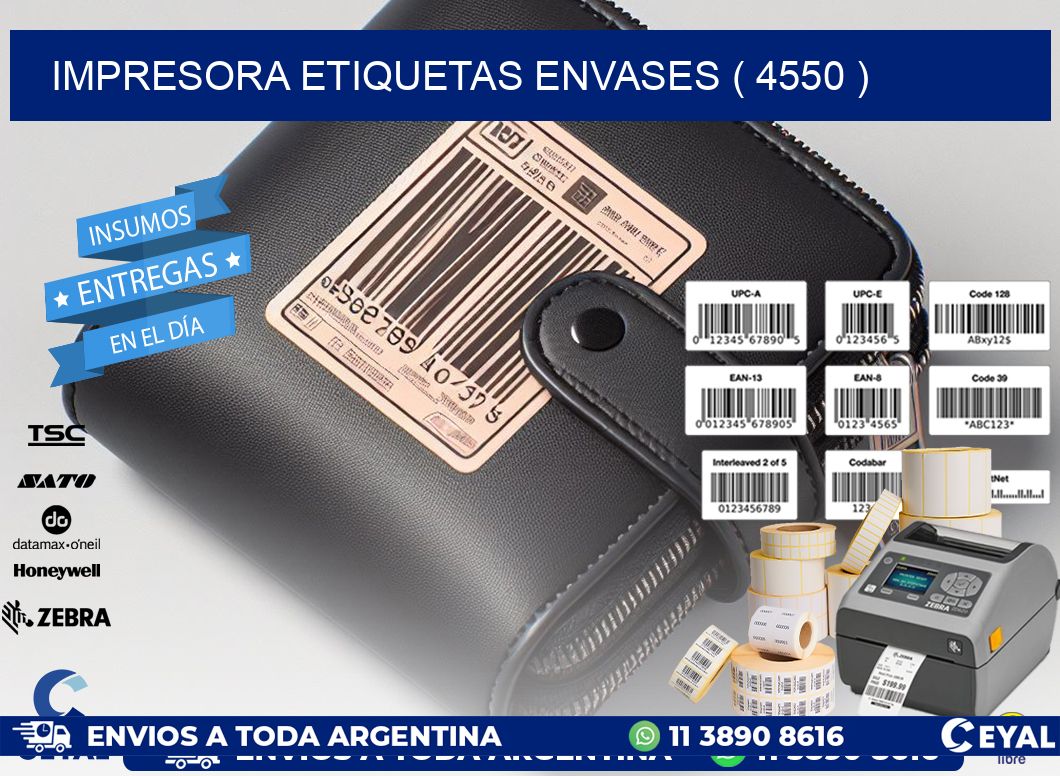 impresora etiquetas envases ( 4550 )