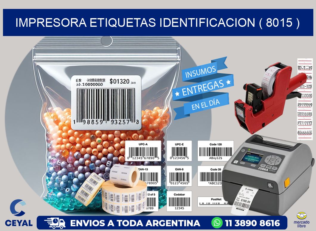 impresora etiquetas identificacion ( 8015 )