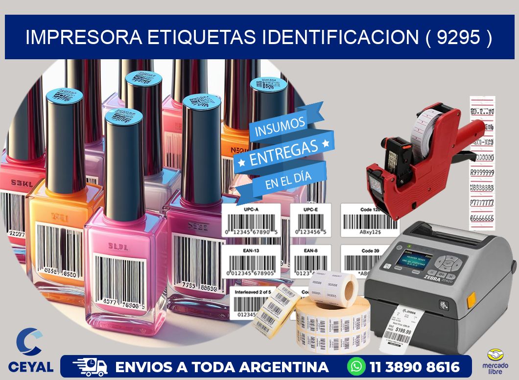 impresora etiquetas identificacion ( 9295 )