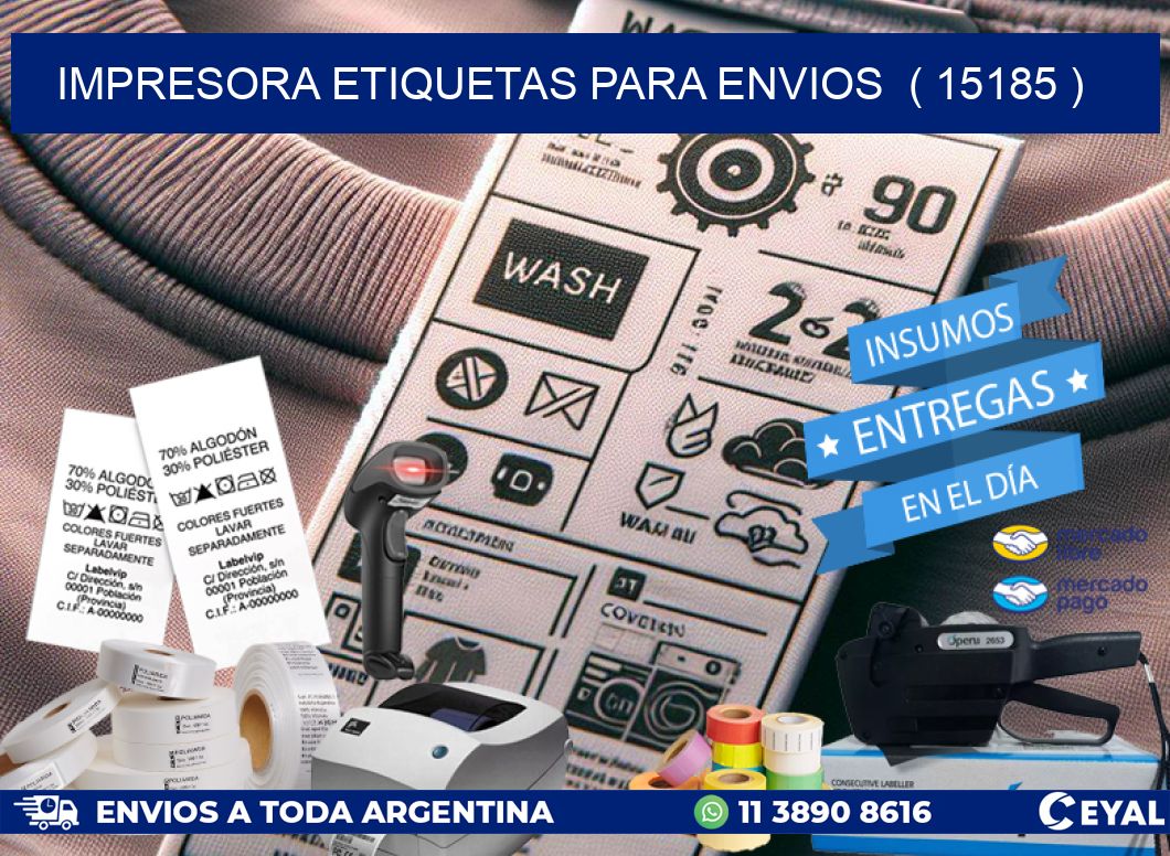 impresora etiquetas para envios  ( 15185 )