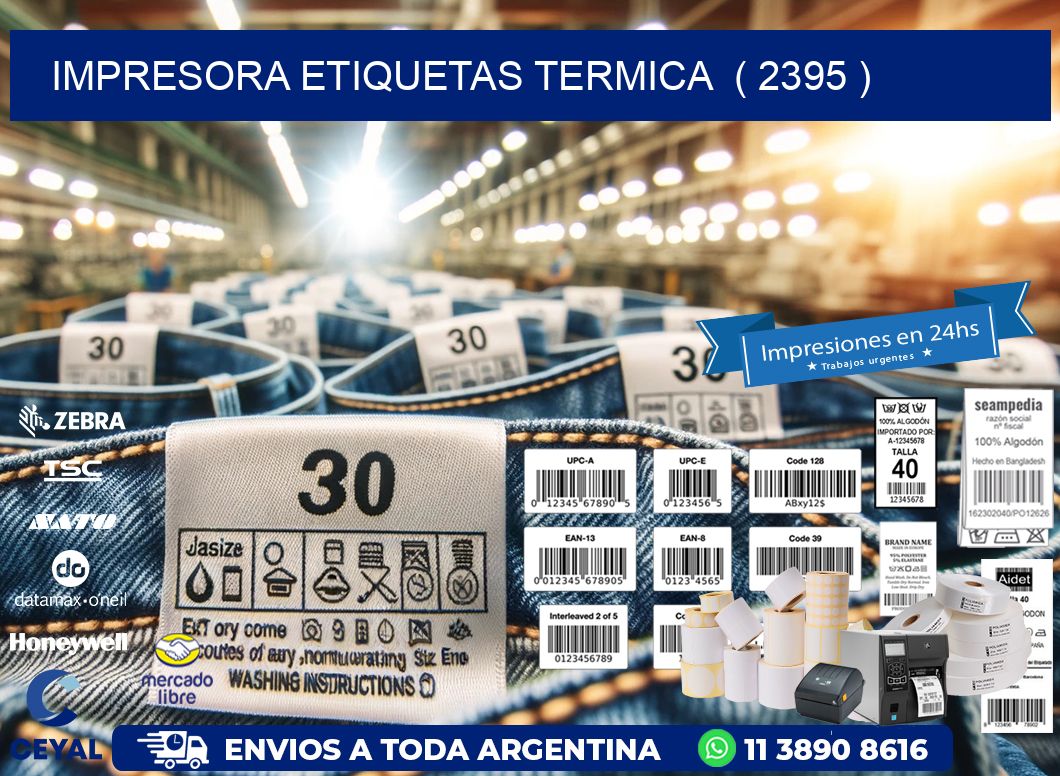 impresora etiquetas termica  ( 2395 )