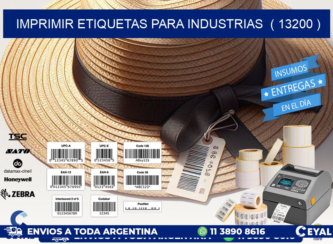 imprimir etiquetas para industrias ( 13200 )