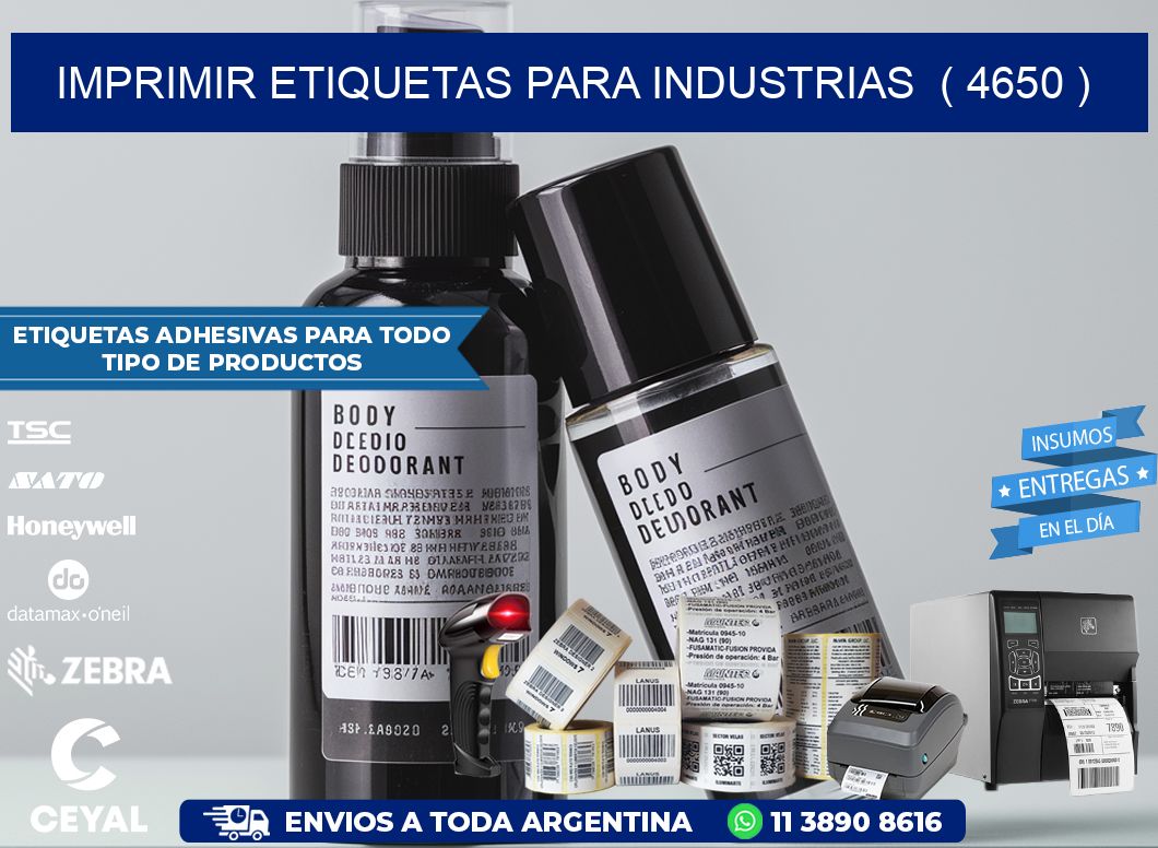 imprimir etiquetas para industrias  ( 4650 )
