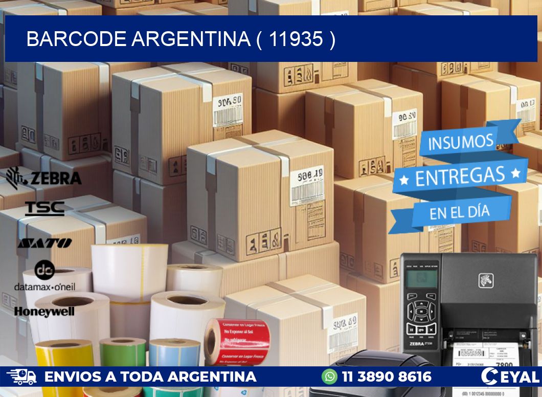 BARCODE ARGENTINA ( 11935 )