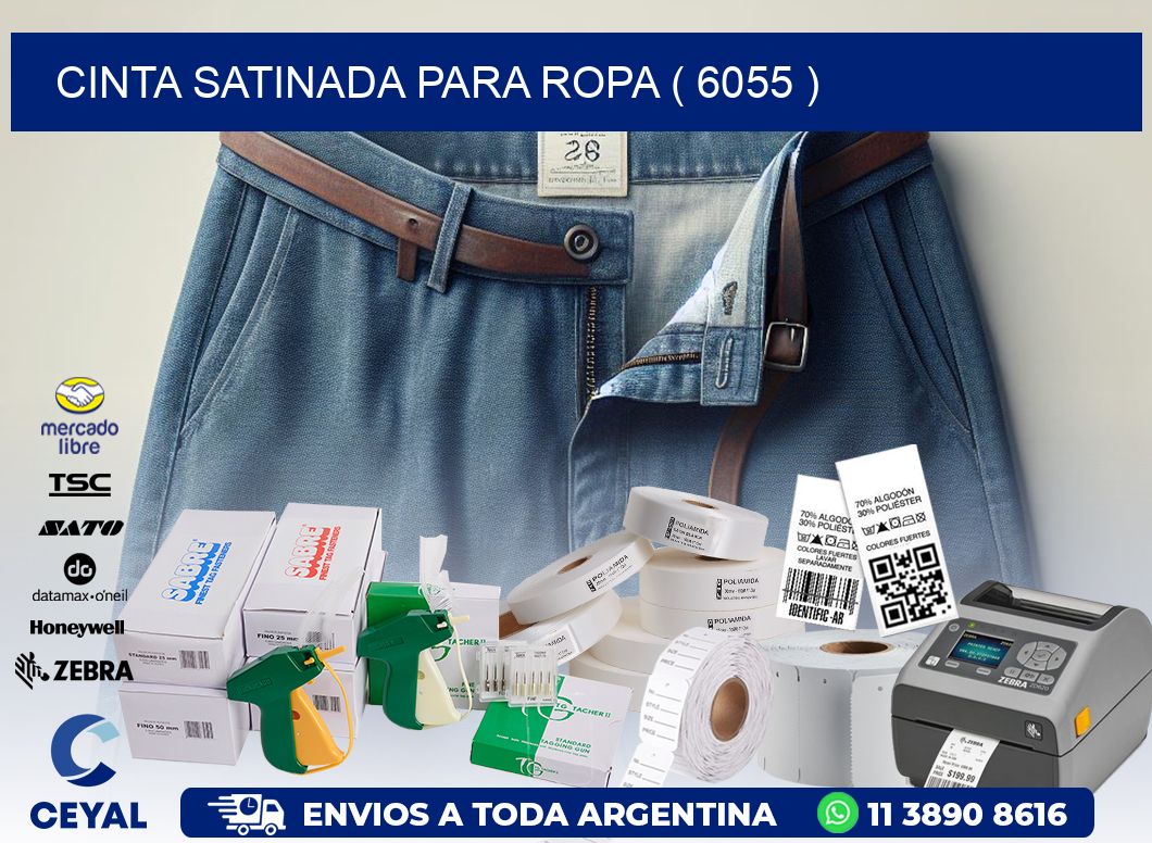 CINTA SATINADA PARA ROPA ( 6055 )