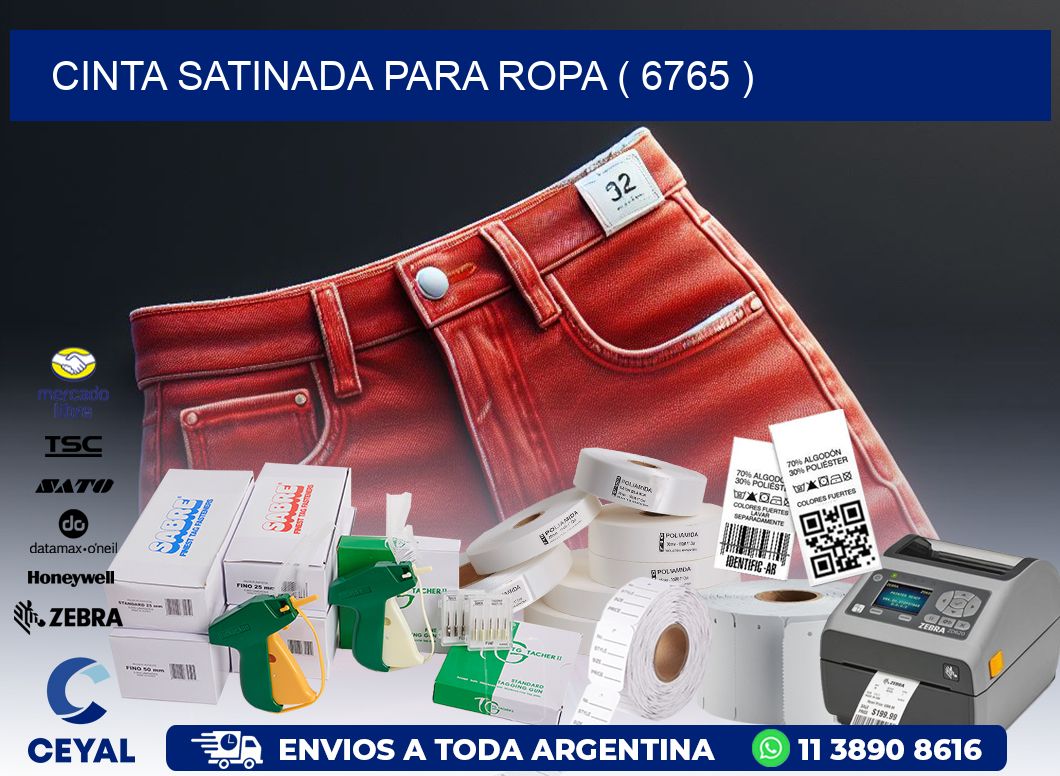 CINTA SATINADA PARA ROPA ( 6765 )