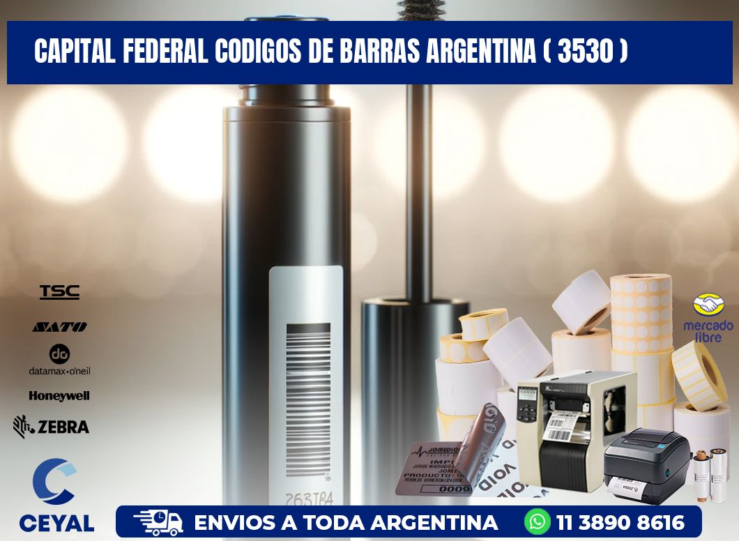 Capital federal codigos de barras argentina ( 3530 )