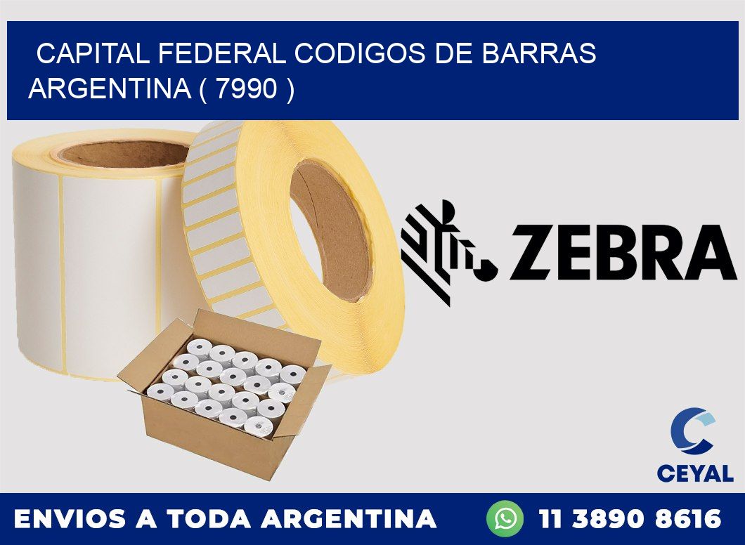 Capital federal codigos de barras argentina ( 7990 )