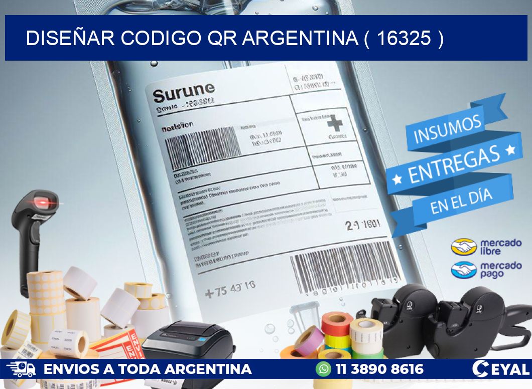 DISEÑAR CODIGO QR ARGENTINA ( 16325 )
