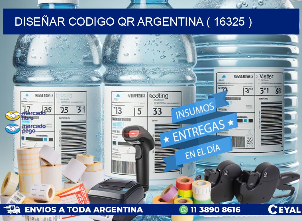 DISEÑAR CODIGO QR ARGENTINA ( 16325 )