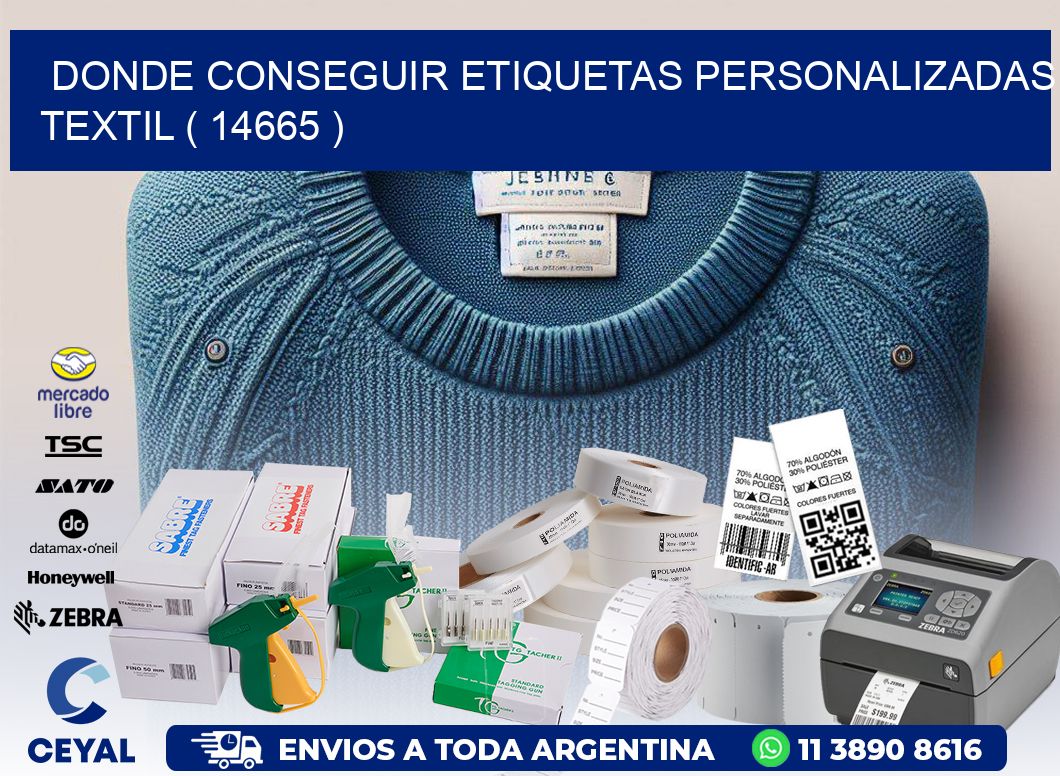 DONDE CONSEGUIR ETIQUETAS PERSONALIZADAS TEXTIL ( 14665 )