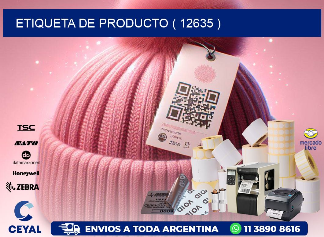 ETIQUETA DE PRODUCTO ( 12635 )