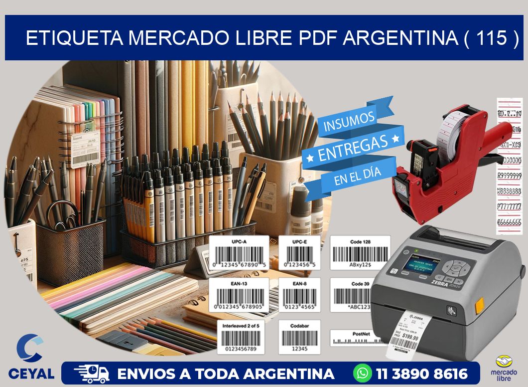 ETIQUETA MERCADO LIBRE PDF ARGENTINA ( 115 )